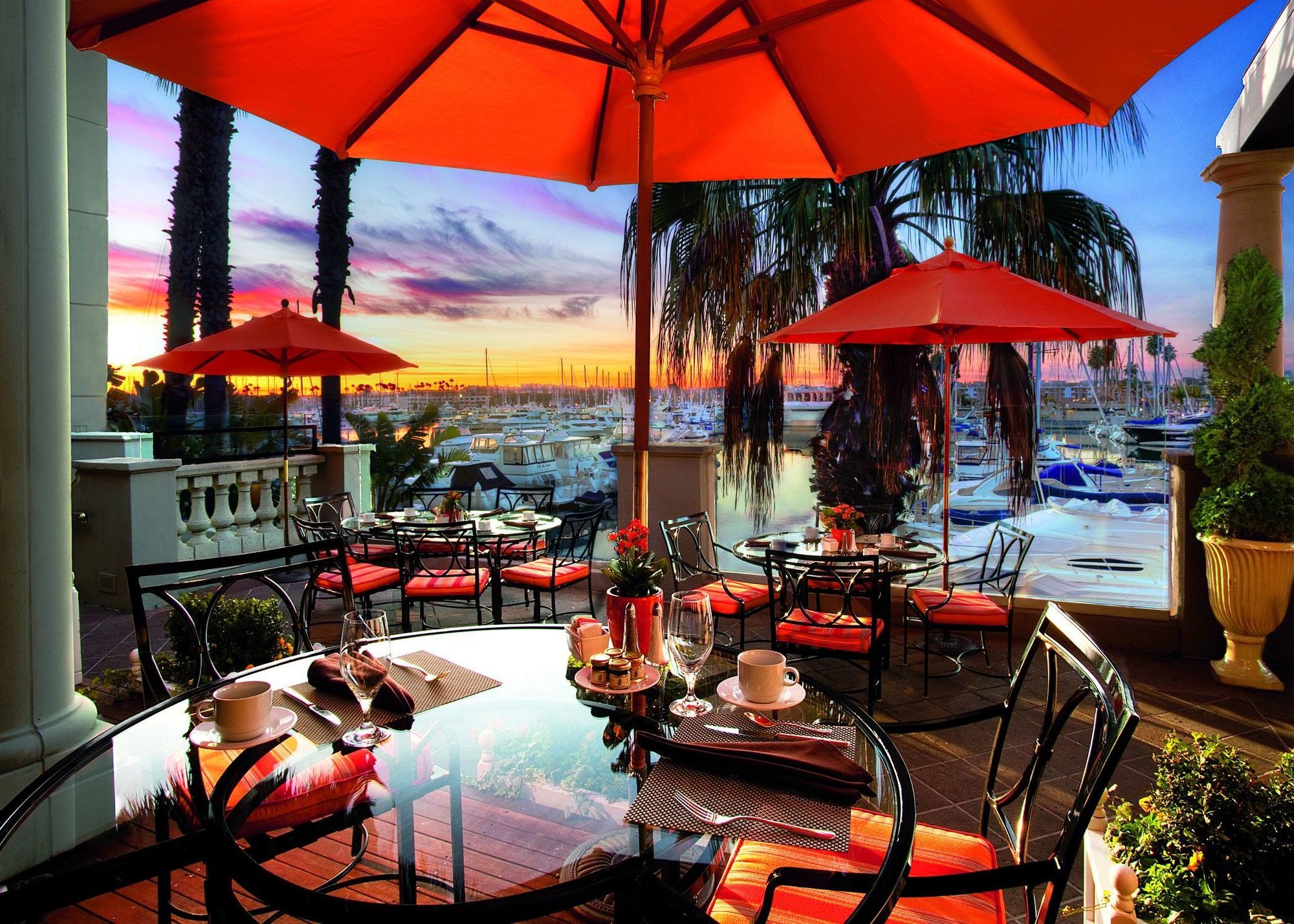 The Ritz-Carlton, Marina Del Rey Hotell Los Angeles Restaurant bilde